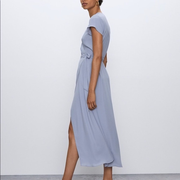 Babaton Slit Wrap Dress XXS - Picture 2 of 10